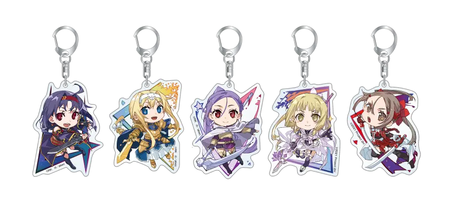 トレーディングミニキャラアクリルキーホルダー Ver.C | 全<i>5</i>種[ランダム]
