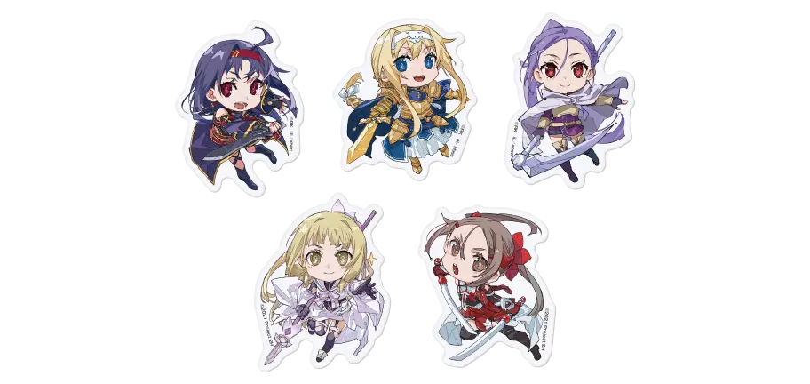 トレーディングミニキャラステッカー | <i>Ver.C</i> 全<i>5</i>種[ランダム]